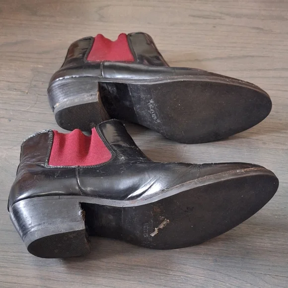 Modern Vice Ringo Black Leather Boots 8.5 - Picture 10 of 13